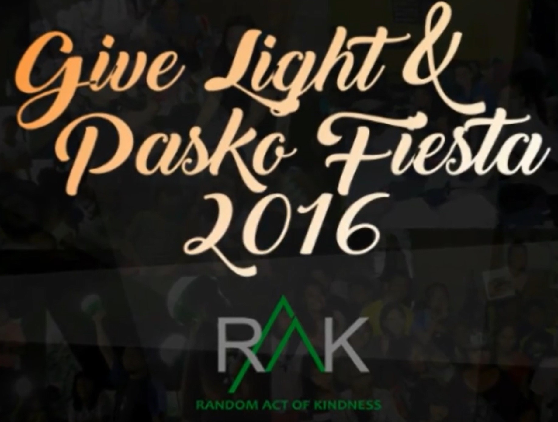 GiveLight Pasko Fiesta 2016